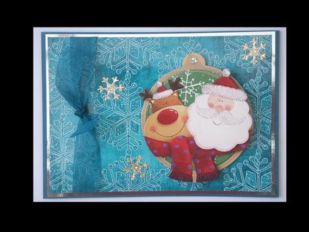 Teal Vintage Tea Snowflake1 A4 Backing Paper by Lynda Harman