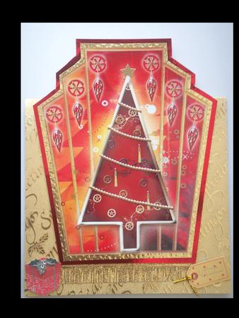 Christmas Art Deco Meets Steampunk by Lynda Harman