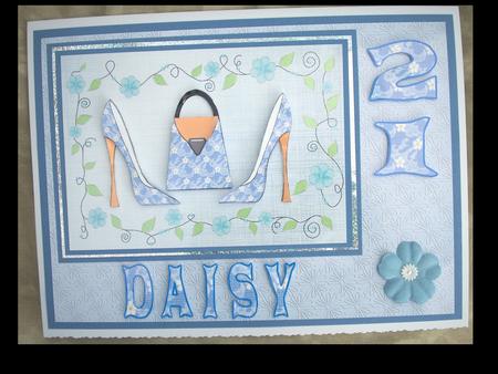 'daisy Embossed' Backing Paper by Lynda Harman