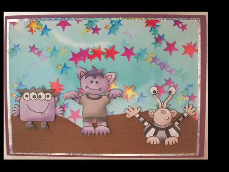 Party Stars Backing Paper 2 by Lynda Harman