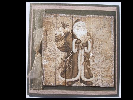 Santa Side Stacker by Lynda Harman