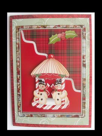 Snowman Carousel by Lynda Harman
