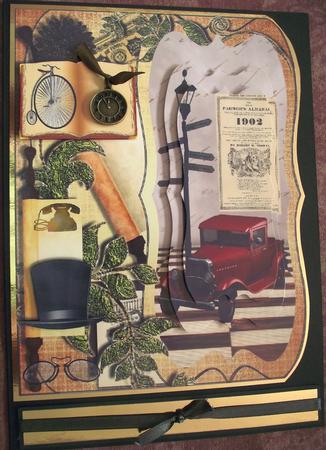 Male Birthday Card or Other Occasion by Lynda Harman