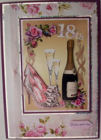 Happy 18th Birthday by Lynda Harman
