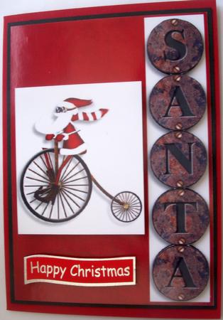 Steampunk Santa by Lynda Harman