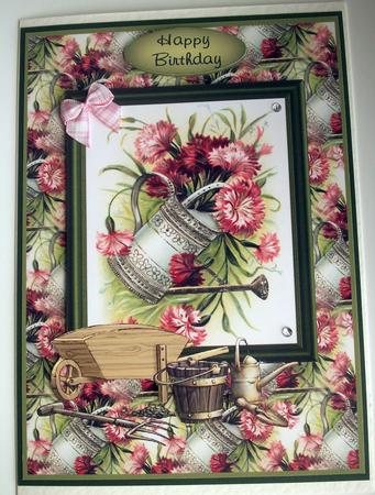 Watering Can of Flowers by Lynda Harman