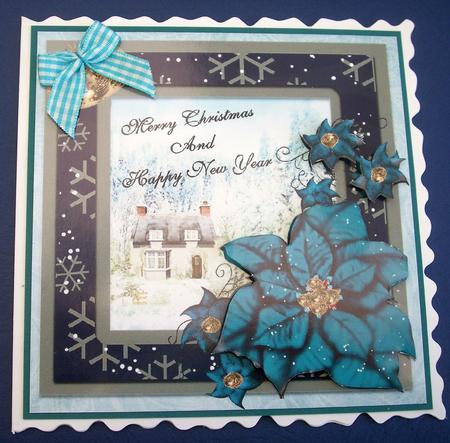 Winter Scene Merry Christmas & Gift Tags & Decoupage by Lynda Harman