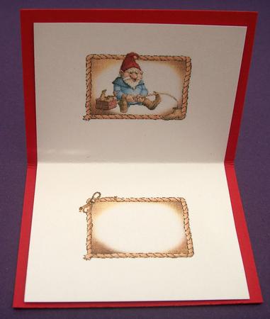 The Fishing Gnome Insert by Lynda Harman