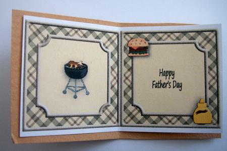 Bbq King Blank Insert by Lynda Harman