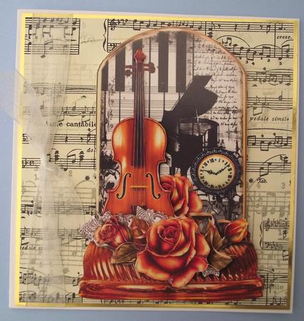 Music Male Globe 2 by Lynda Harman