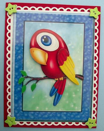Gorgeous Exotic Parrot by Lynda Harman