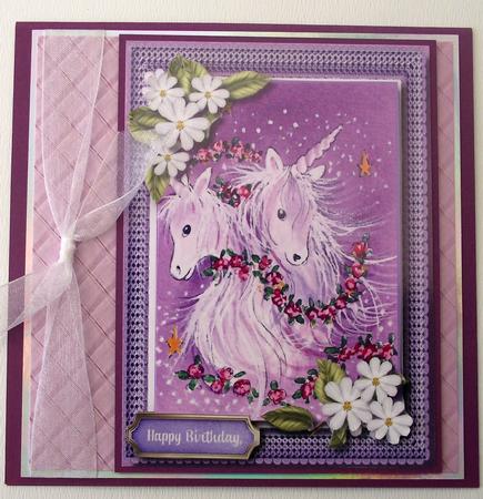 Beautiful Fantasy Unicorns  by Lynda Harman