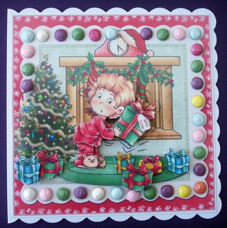 8x8 Christmas Morning Mini Kit by Lynda Harman
