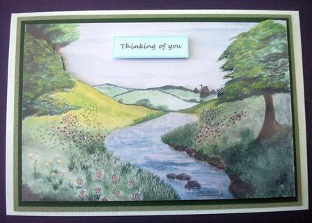 Alexs Place Watercolour by Lynda Harman