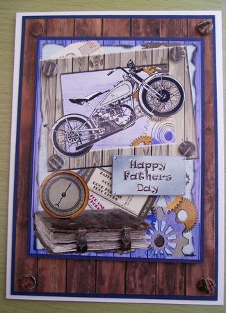 A Harley for Fathers Day by Lynda Harman