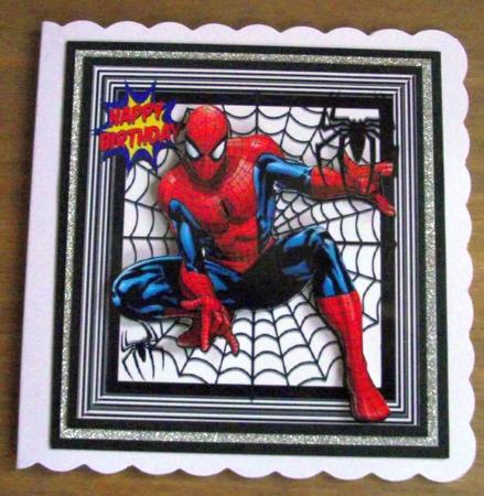 Spider Web Pyramids with Super Hero by Lynda Harman