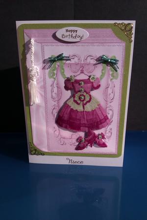 Ephemara Vintage Party Dress with Bows A4 Book by Lynda Tully