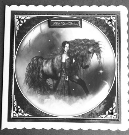 Fantasy Moonlit Horse by Lynda Tully