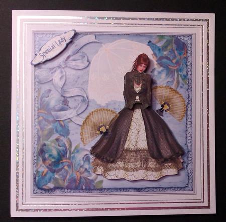 Victorian Fashion - Special Lady Happy Birthday by Lynda Tully