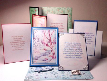 Christmas Verses Inserts 3, for Cup371673_68 by Lynda Tully