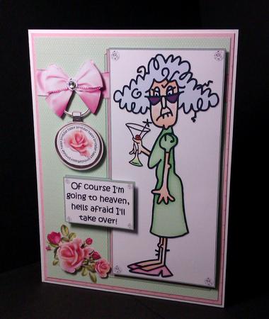 Stella's Going to Heaven Quick Card by Lynda Tully