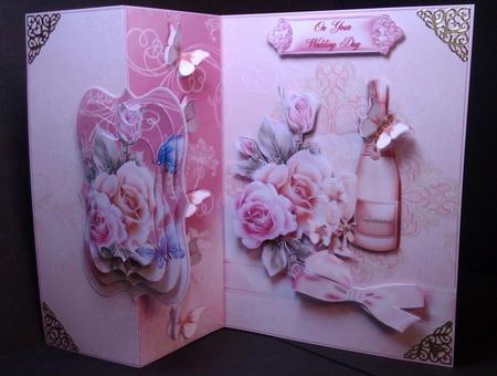 Cut and Fold No Holes Wedding/anniversary/engagement by Lynda Tully