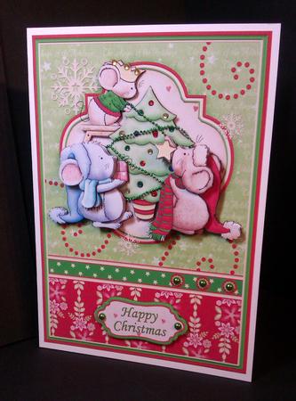Reach for the Star Christmas Topper & Decoupage by Lynda Tully