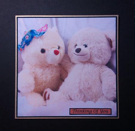 Hugging Bears Topper by Lynda Tully