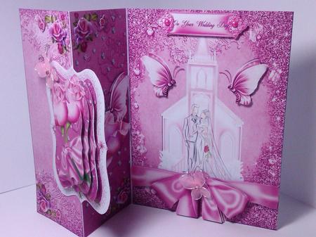 Bride and Groom Cut and Fold Mini Kit by Lynda Tully