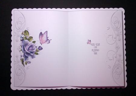 Mothers Day Roses Insert by Lynda Tully