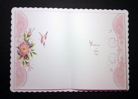 Mothers Day Butterfly Heaven Insert by Lynda Tully