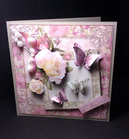 Vintage Roses & Butterflies Mini Kit by Lynda Tully