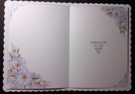 Floral Wedding Insert by Lynda Tully