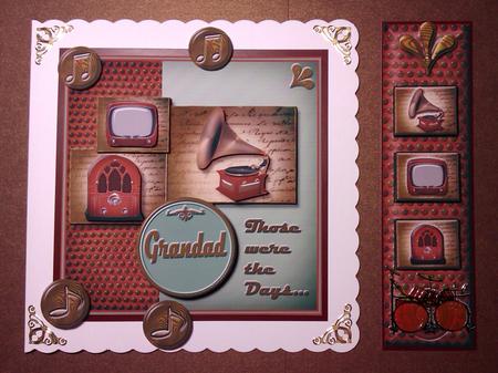 Those Were the Days, Two Page Mini-kit by Lynda Tully