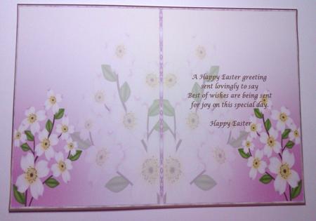 A Happy Easter Insert by Lynda Tully