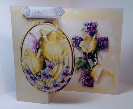 Easter or Sympathy Cross No Holes Fold Mini Kit by Lynda Tully