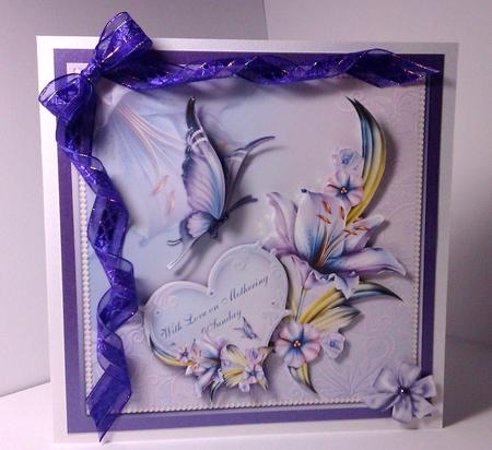 Lilac Lilies Mini Kit by Lynda Tully