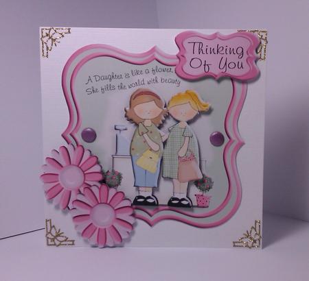 A Daughter is Like a Flower Topper by Lynda Tully