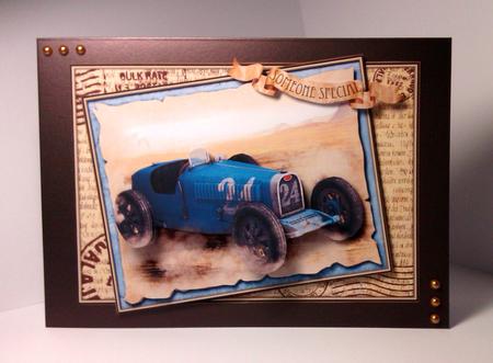 Off Road Vintage Car Mini Kit by Lynda Tully