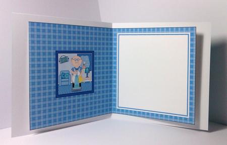 Bert Does the Housework Matching Insert Square Landscape by Lynda Tully