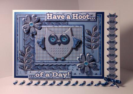 Have a Hoot! Two Page Mini-kit by Lynda Tully