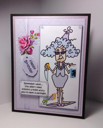 Stella Remembers When -  Quick Card by Lynda Tully