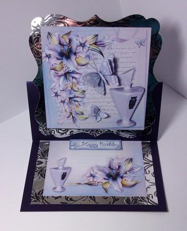 Perfume, Liles & Butterflies by Lynda Tully