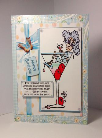 Stella Has Reached That Age Quick Card by Lynda Tully