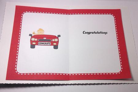 Henry the Chick New Driver Rhd Red Insert by Lynda Tully