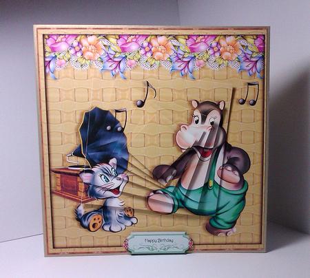 Dance Partners 8x8 Mini Kit with Twisted Pyramage by Lynda Tully