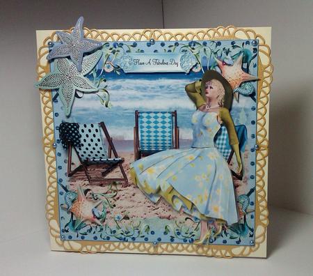 1950's Style Beside the Seaside Mini Kit by Lynda Tully