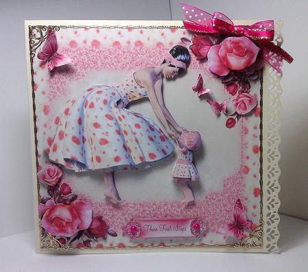 50's Style Those First Steps Mini Kit by Lynda Tully