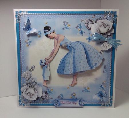 Those First Steps Baby Boy Mini Kit by Lynda Tully