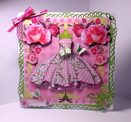 1950's Apple Blossom and Rose Boutique Mini Kit by Lynda Tully